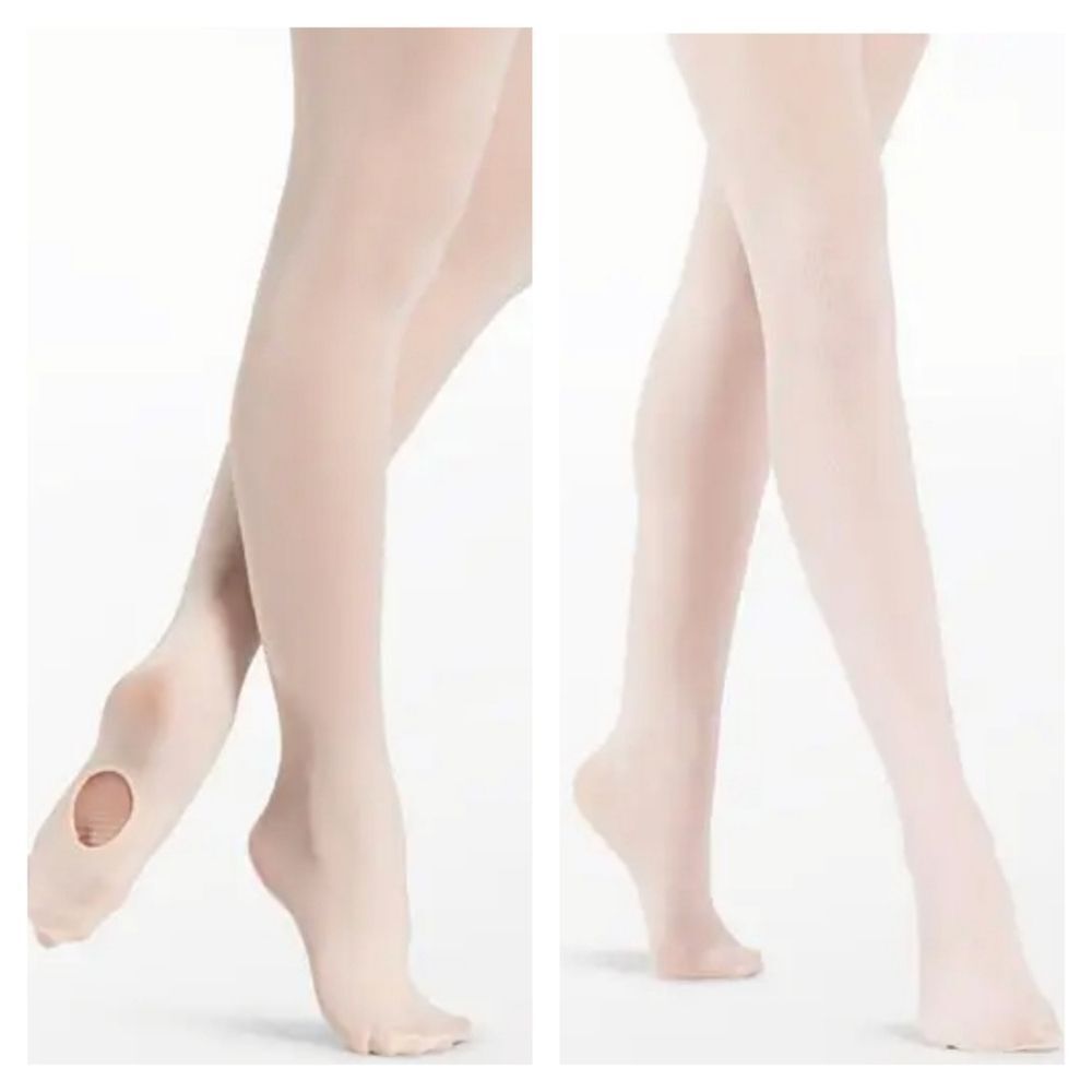 BALERA Dancewear Convertible Ballet Pink Tights